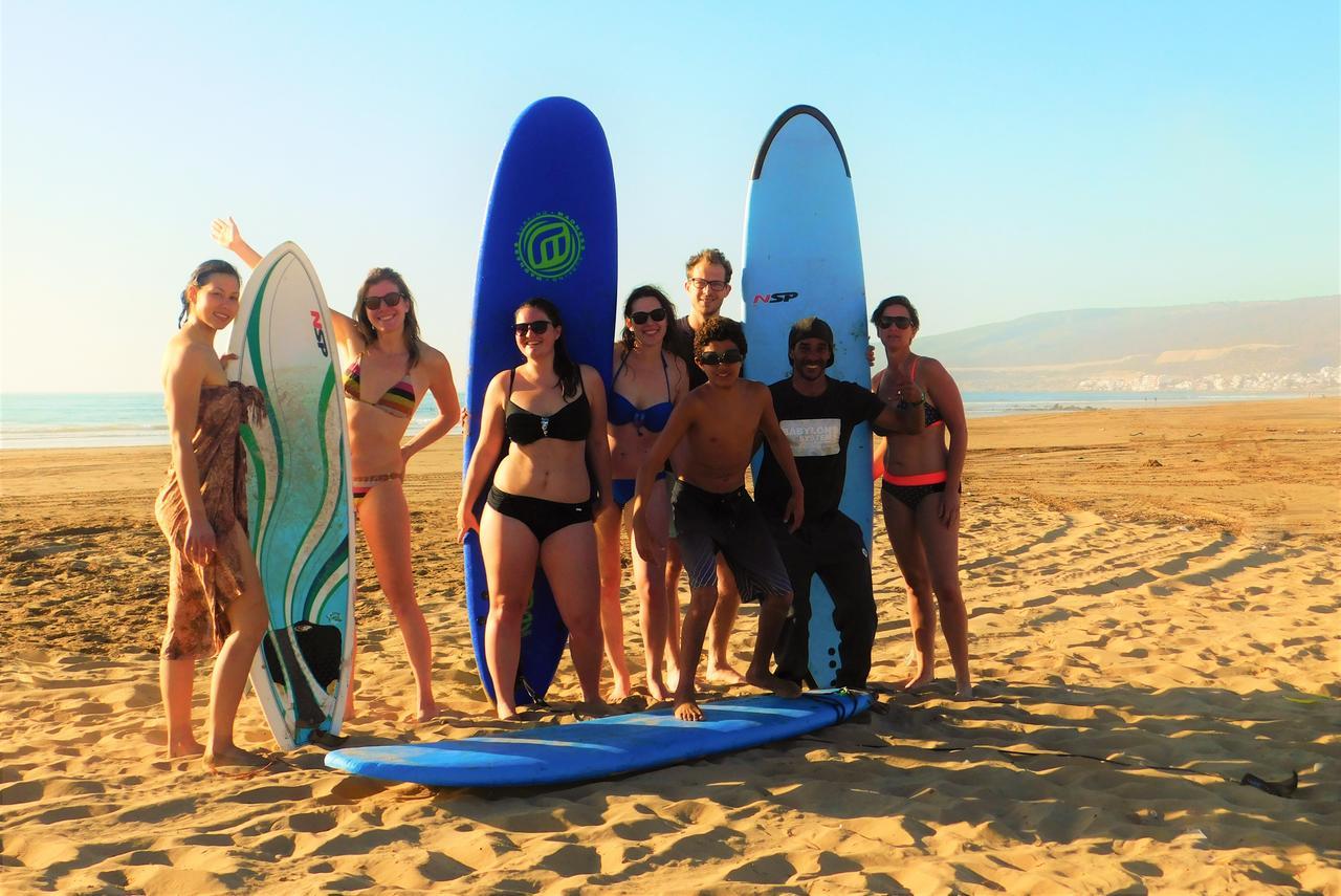 Surf & Yoga Paradise Morocco Vandrarhem Tamraght Ou Fella Exteriör bild